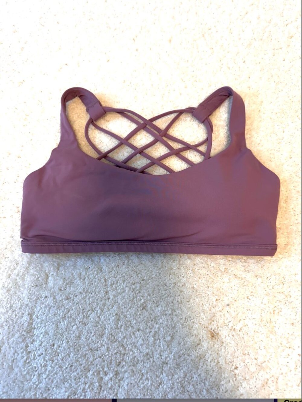 Purple Lulu Bra